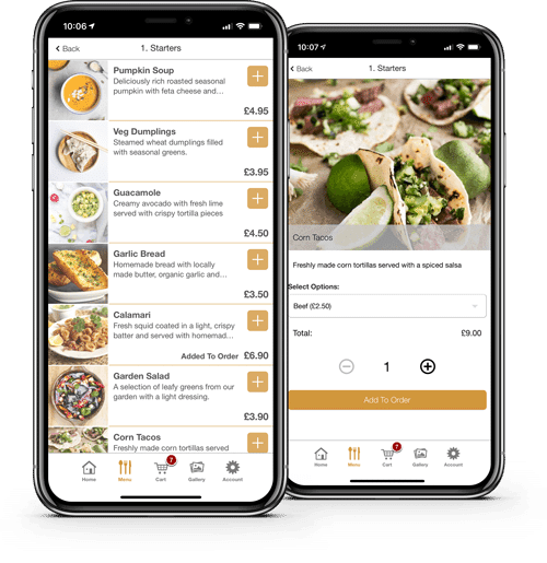 Food delivery app in Scotland